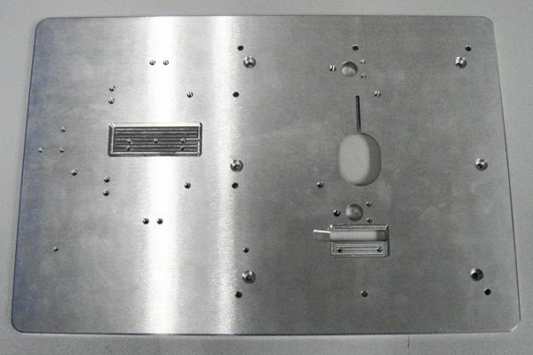 铝合金机械面板CNC加工